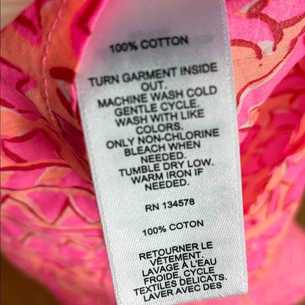 NWOT tortolo scarf print vineyard vines top - Picture 9 of 12